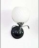 Бра однорожковая Мелодия Света Е27 220В Черный картинка 